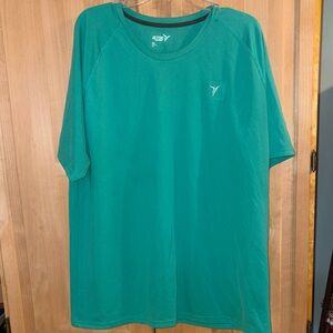Old Navy Men's Teal Short Sleeve Tee